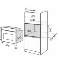 MASTER KITCHEN MKO1307-ED MMWMASTERKIT FORNO COMBI MICROONDE - 1 - Gallery