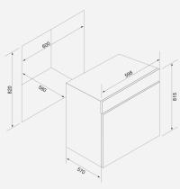 SILVERLINE D1104X6X01 LAVASTOVIGLIE SCOMPARSA TOTALE CLASSE E - 14COPERTI - 1 - Gallery