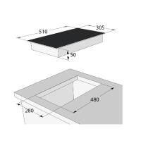 LA COTTURA GX3KF20E.000 - P. COTTURA A GAS E DA INCASSO - 2 ZONE COTT. - INOX - 2 - Gallery