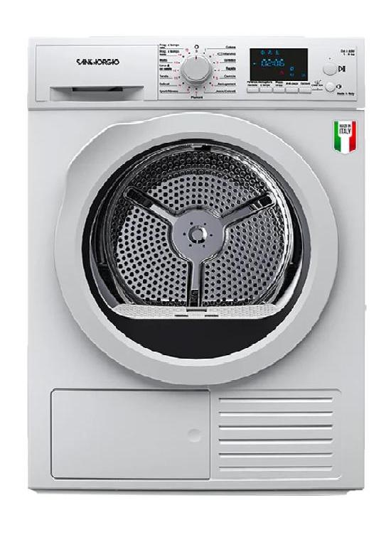 SAN GIORGIO SDR9P ASCIUGATRICE CLASSE A++  POMPA DI CAL. 9 KG