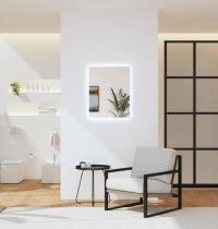 Specchio bagno retroilluminato IRIS 90x75cm - Gallery