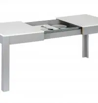 tavolo allungabile 80x120 cm e cassettone portastoviglie